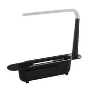 Telescopic Sink Shelf Kitchen Sinks Organizer Soap Sponge Holder Sink Drain Rack Storage Basket Kitchen Gadgets Accessories Tool