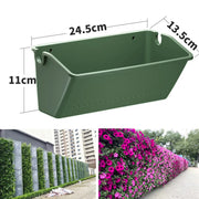 Garden Outdoor Plant Wall Flower Pot Container Wall Hanging Vertical Green