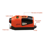 Mini Portable Laser Level Vertical Spirit Level Tool Laser Level Vertical Horizontal Laser Line Projection Measuring Tools
