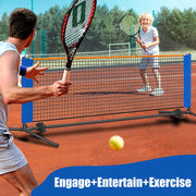 Train Like a Pro: Easy Setup 3.1/4.1/5.1/6.1m Outdoor Tennis Net - Perfect for Volleyball and Badminton Sports Training
