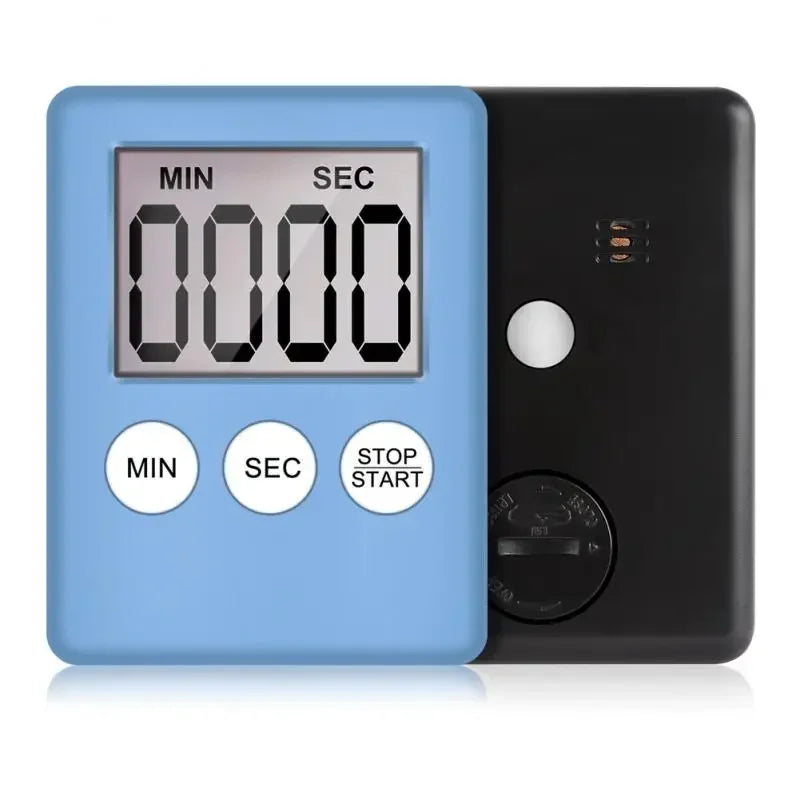 Kitchen Gadget, Electronic LCD Digital Screen Cooking Timer, Count Up Countdown Clock, Alarm Sleep Stopwatch Clocks