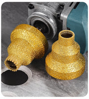 M10 Diamond Chamfer Router Bits Hole Saw Milling Tile Cutter Marble Concrete Reamer Masonry Drilling Crowns Construction Tools