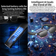 New 800W HD Camera Smart Glasses WFl Transmission Bluetooth Call AI Intelligent Voice Assistant Object Recognition Sun Glasses