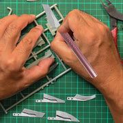 Hand Saw Model Tools Hand Model Modeling Tools Set Hobby Craft Saw Hacksaw Tool Kit with 4 Craft Cutters for Handcrafted Cutting