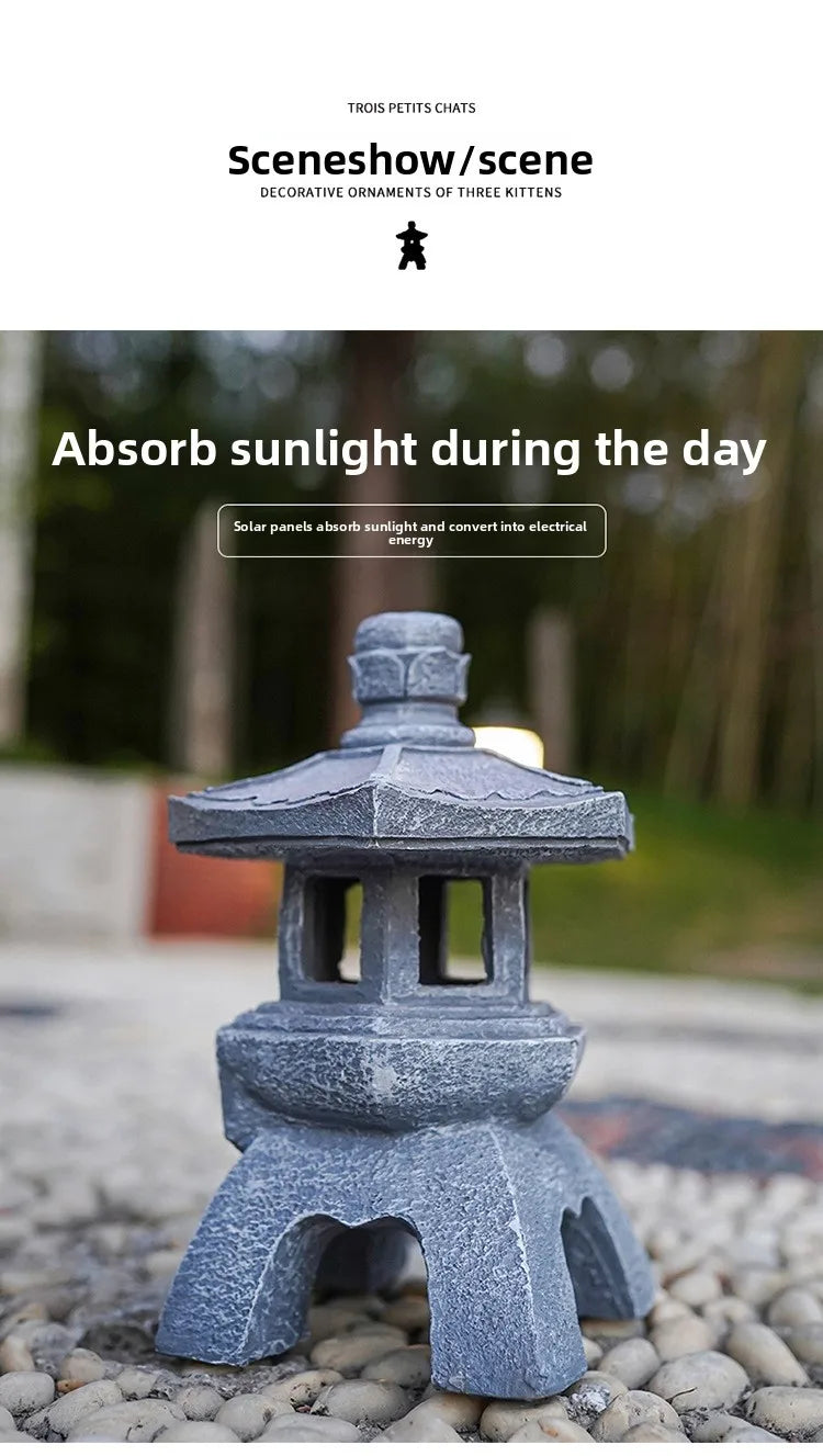 Garden Sculpture Yard & Garden Decors Outdoor Gardens Decoration Solar Powered Lamp Accessories Decorations Decor Supplies Home