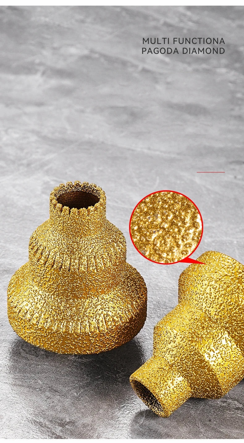 M10 Diamond Chamfer Router Bits Hole Saw Milling Tile Cutter Marble Concrete Reamer Masonry Drilling Crowns Construction Tools