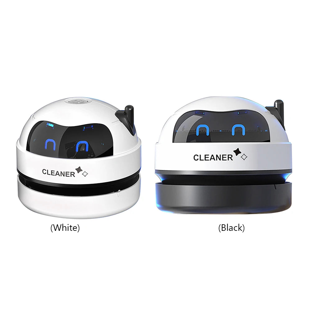Smart Robot Vacuum Cleaner Desk Table Dust Vacuum Mini Car Vacuum Cleaner Detachable Nozzle Household Pet Hair Cleaning Tools