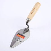6/7 Inch Construction Tools Putty Knife Brick Trowel Laying Carbon Steel Blade Pointing Plaster Tool Carbon Steel 1Pc