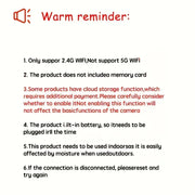 Mini WiFi Hidden Camera with Stand - 1pc, Compact 1080p Surveillance Cam, USB-Powered, Non-Waterproof, Ideal for Home, Office