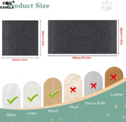 Cat Scratching Mat Self-Adhesive Trimmable Carpet Cat Scratching Post Carpet for Anti-scratching Sofa Furniture Protection