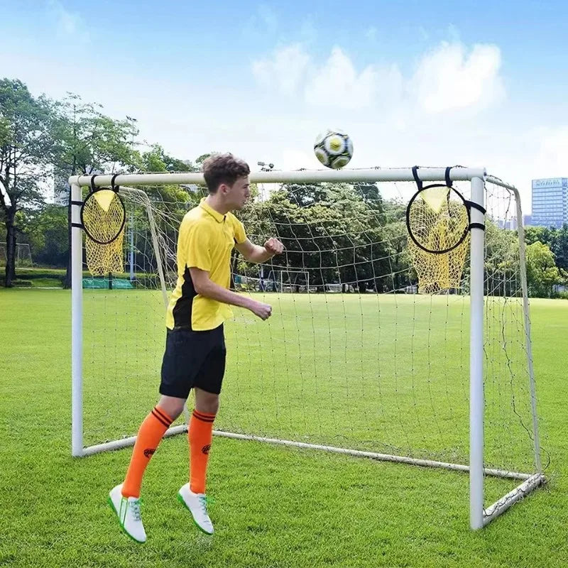 Soccer Target Goal, Easy to Attach and Detach to The Goal, for Shooting Accuracy Training Positioning football training Net Bag