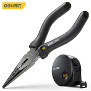 Deli new tool set household home series household screwdriver tape wrench vice tape art knife raw material belt tool collection