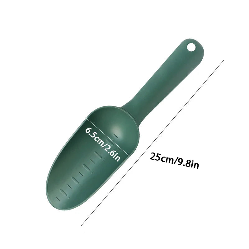 Garden Shovel Plant Hand Trowels Soil Planting Digging Transplanting MultiFunction Beach Sand Pet's Food Scoop Garden Tools