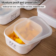 Large Capacity Food Storage Box Useful Plastic Moisture-proof Vegetables Food Container Fresh-keeping Fridge Organizer