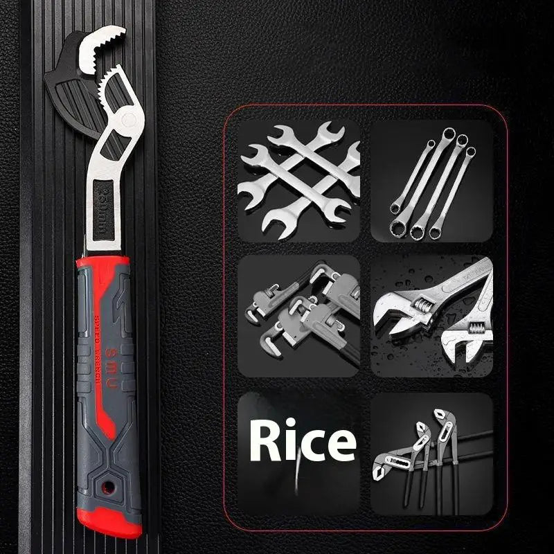 CR-V Multi-function Universal Adjustable Fast Wrench Hand Tool for Plumbing