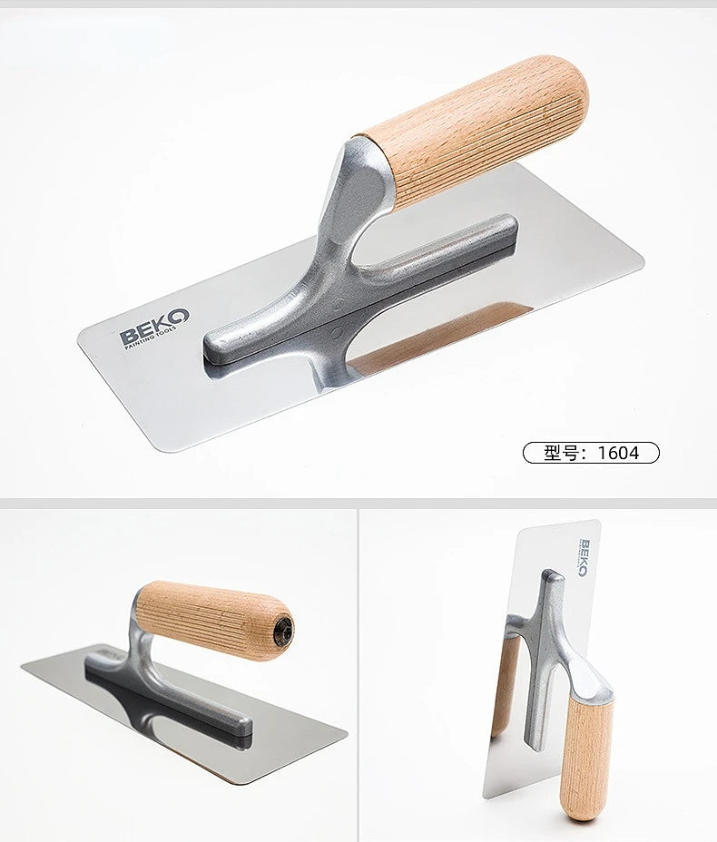 Renovation Tools Stainless Construction Tools Steel Wall Plaster Dust Trowel Trowel Drywall Tools Home Improvement Products