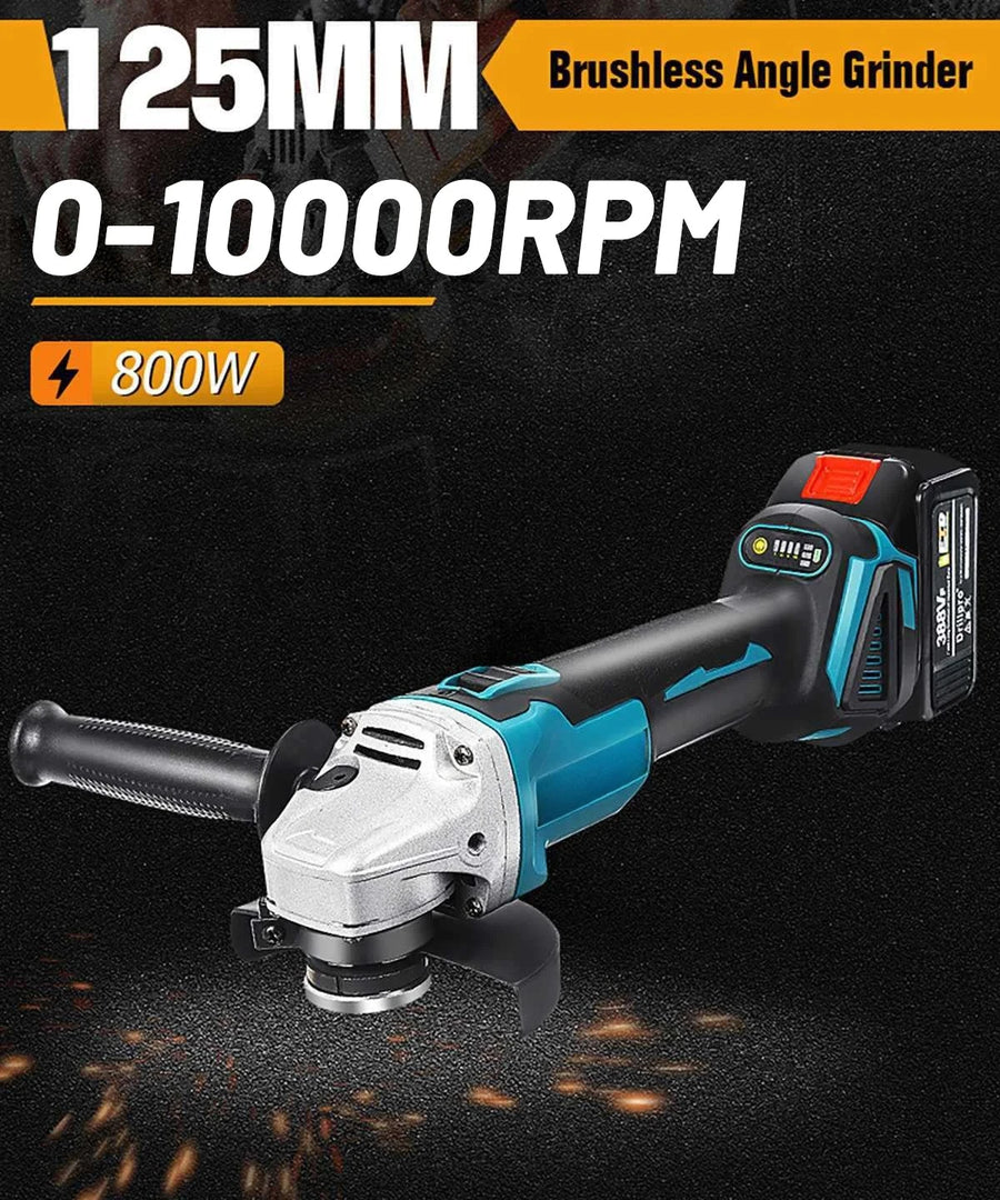 For 18v for Makita power tools Grinder Tool Wireless Power Tools Electric Grinder Angle Grinder Brushless Sander Angle