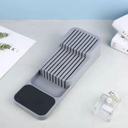 Kitchen Drain Tool Storage Rack Partition Plastic Box Cutlery Storage Tray Block Rack Knife Block Set home Kitchen Accessories
