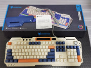 Gaming Keyboard Spanish Russian Arabic Keyboard 100% Layout RGB Backlight Gamer Keyboard Volume Knob Wired K90 104 Keys Hand Sup