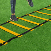 Soccer Agility Training Equipment Set 12 Rung Ladder Football Agility Speed Ladder Disc Cones Steel Stakes Football Training