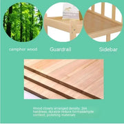 Simple Wooden Dog Bed Multifunctional Bedside Dog House Environmentally Friendly and Practical Pet Bed Light Luxury Dog Room