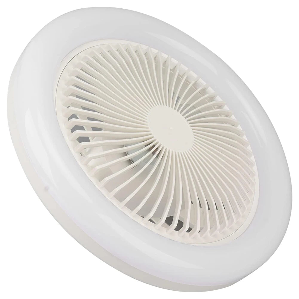 Smart Ceiling Fan 30W  Fans With Lights Remote Control Bedroom Decor Ventilator Lamp Air Invisible Blades Silent for Living Room