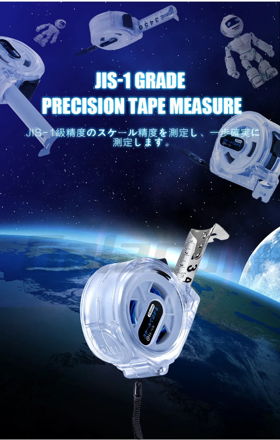 10/7.5/3/5M Meters Tape Measure Toughbuilt Measuring Tape Construction Tape Measure Site Measuring Construction tools Instrument