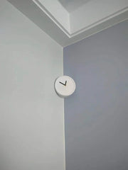 Living Room Silent Wall Clocks Simple Non-Ticking Punch-Free Corner Wall Clock Bedroom Technology Luxury Art Home Decoration
