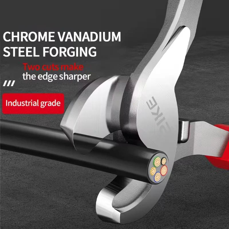 Cable cutters, electrician's pliers, wire strippers, crimping pliers, cable scissors, multi-purpose hand tools