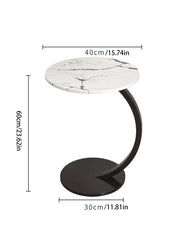 Coffee Tables Light Luxury Side Table Round Flower Bedside Table Bedside Home Study Desk Auxiliary Desk Living Room Furniture