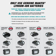 Makita Ratchet Right Angle Wrench Brushless Cordless Driver Multifunction Variable Speed Power Wrench LED 18V Power Tools