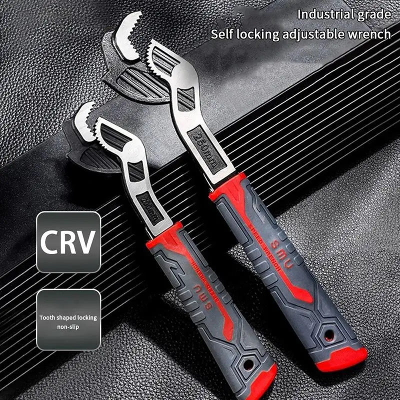 CR-V Multi-function Universal Adjustable Fast Wrench Hand Tool for Plumbing