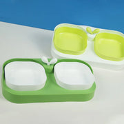 Double Pet Bowls Set for Dogs - Durable Non-Slip Food Water Feeder Dish Pet Supplies