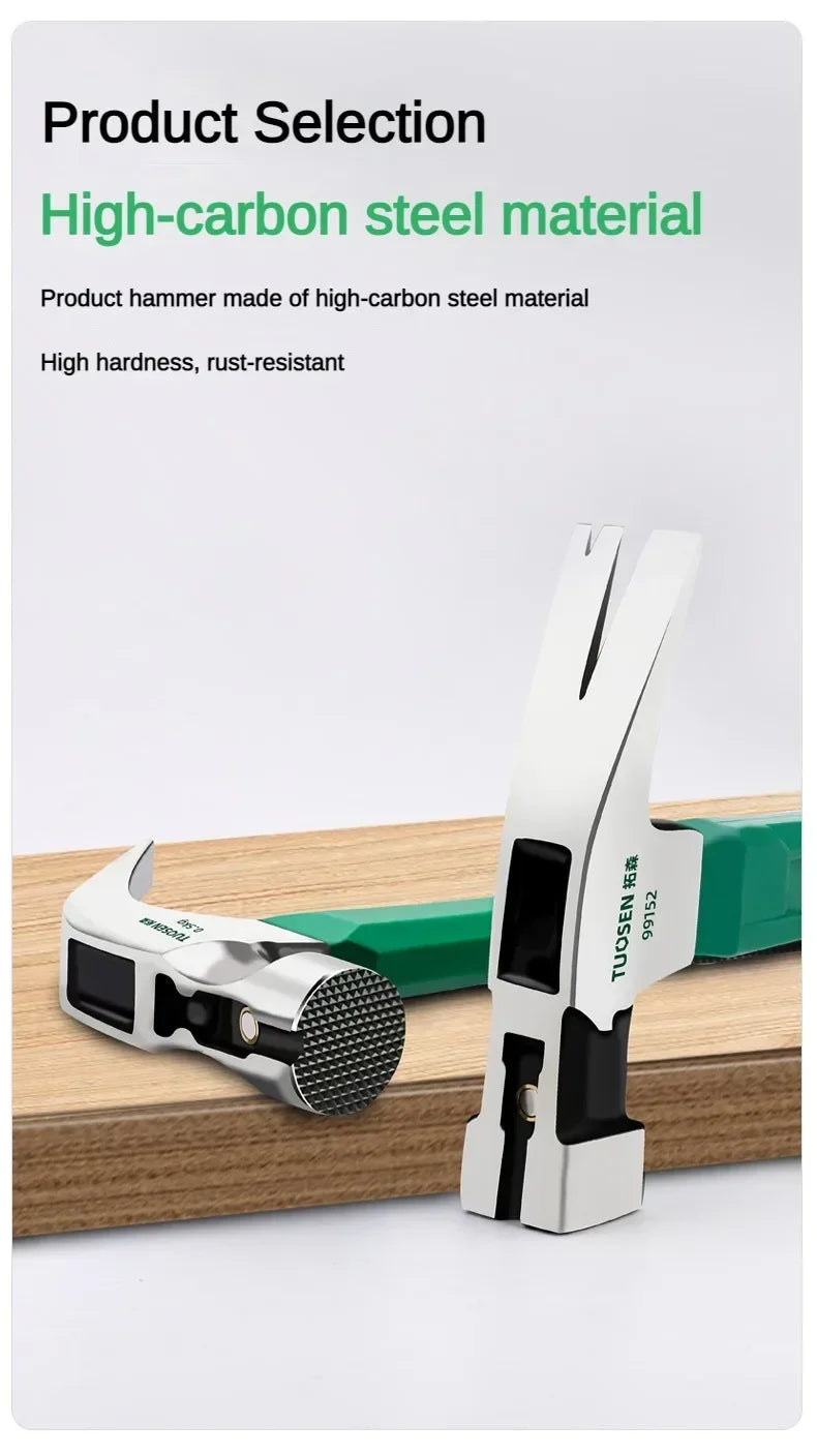 Multifunctional Professional Hammer Construction Tools Claw Hammer Work Tools Hardware Hand Geology Accessories Novelty Tool