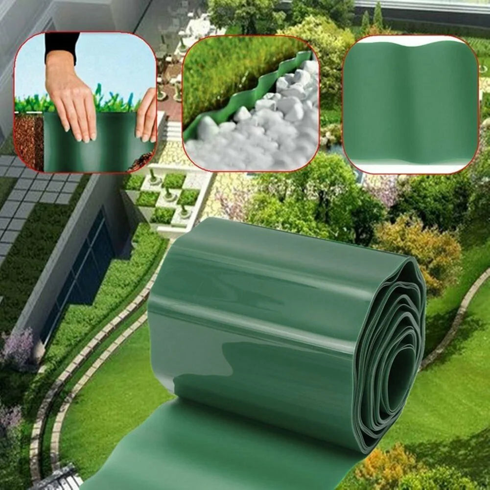 Garden Grass Lawn Edge Border Fence Path Flexible Lawn Edging Border Fence Border For Yard Lawn Garden Flower Bed High Quality