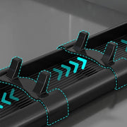 Kitchen Bowls Dish Storage Rack Adjustable Buckle Cabinet Drawer Storage Holder Dish Drain Rack Kitchen Drainage Storage Tools