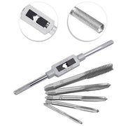 Adjustable Wrench T-Handle Milling Tap High Speed Steel Taps Metric Screwdriver Thread Tapping drill Holder Hand Tool Set