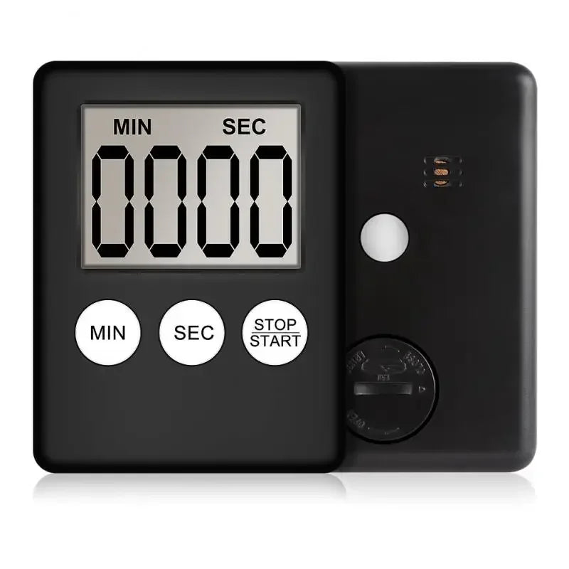 Kitchen Gadget, Electronic LCD Digital Screen Cooking Timer, Count Up Countdown Clock, Alarm Sleep Stopwatch Clocks