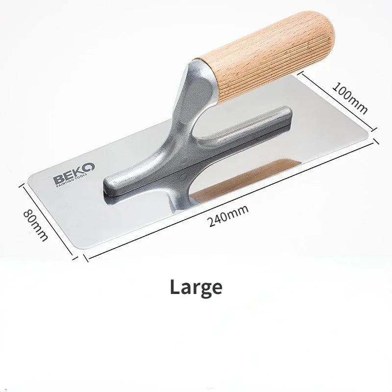 Renovation Tools Stainless Construction Tools Steel Wall Plaster Dust Trowel Trowel Drywall Tools Home Improvement Products