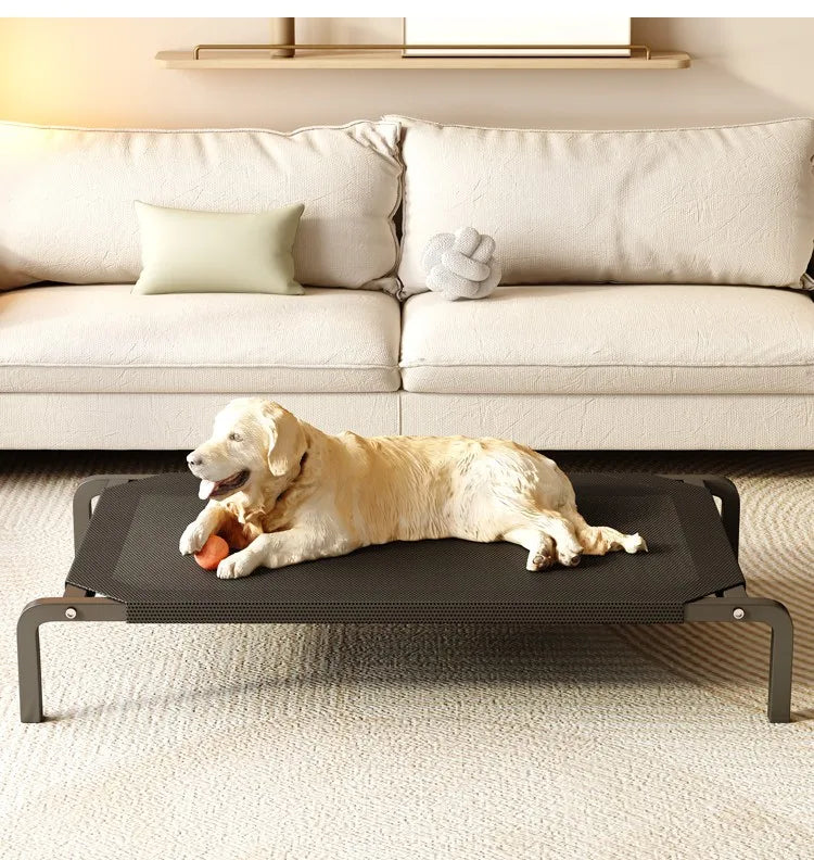 Dog Bed Summer Dogs Beds Breathable Camping Bed for Large Dog Sleeping Kennel Removable Dogs Washable Sofa Beds Pet Cushion Mat