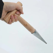 Hand Dibber Garden Tool Stainless Steel Garden Dibber With Wood Handle for Sowing Transplanting Planting Bulb Digging
