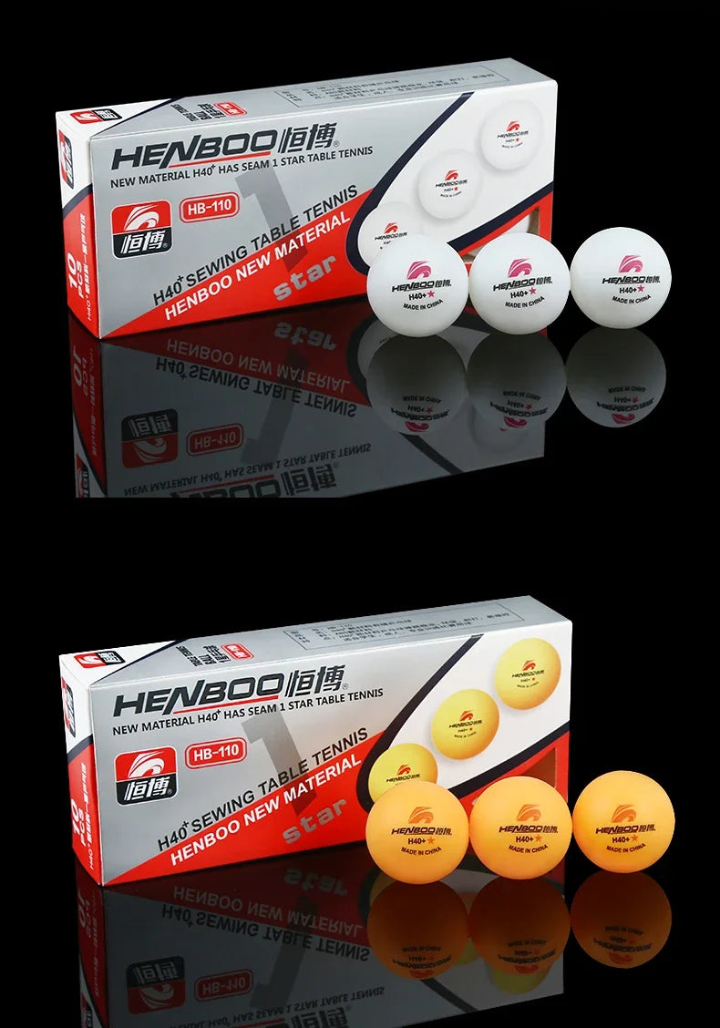 H40+New Material Table Tennis One Star Two Star Three Star Stable Endurance Training Ball