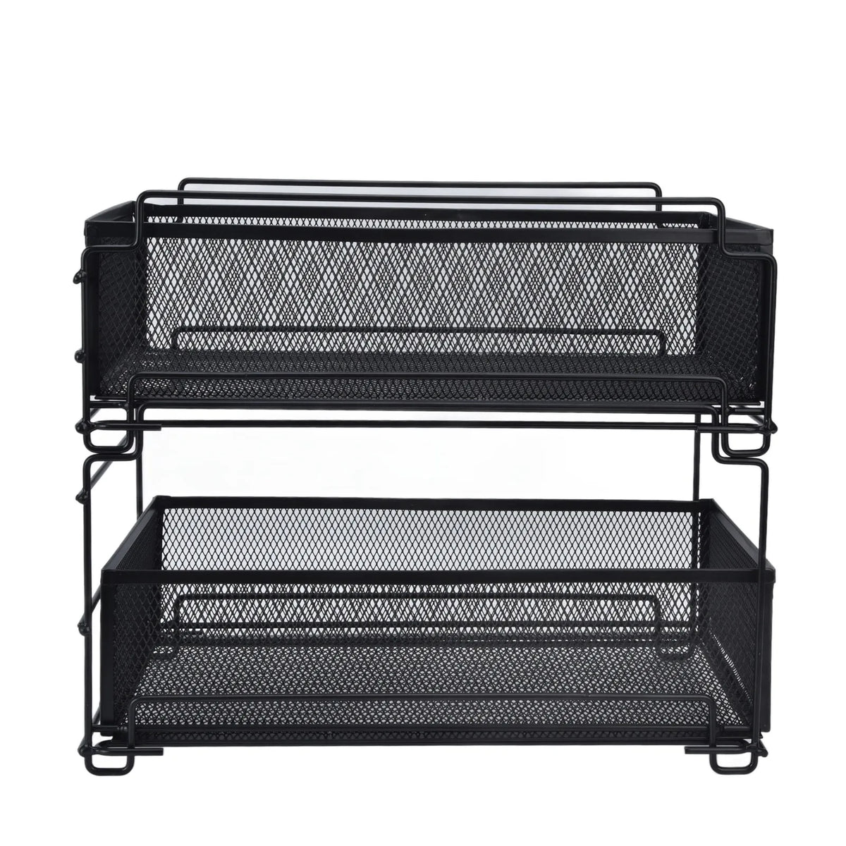 Kitchen Storage Drawer Basket Rack Kitchen Shelf Sliding Under Sink Drawer Multi Functional Shelf Desk Cabinet Organizer