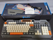Gaming Keyboard Spanish Russian Arabic Keyboard 100% Layout RGB Backlight Gamer Keyboard Volume Knob Wired K90 104 Keys Hand Sup