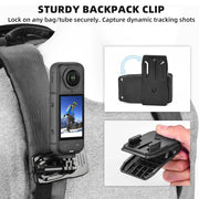 Accessories Kit for Insta 360 X5 X4 x3 Chest Mount Head Strap Backpack Clip Holder Wrist Strap for Insta 360 X5 X4 X3 Accessory