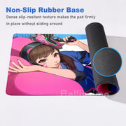 Gaming Accessories O-Overwatch D-D.va Mouse Pad Large Keyboard Mousepad Pc Cabinet Deskmat Xxl Extended Mats Gamer Mausepad