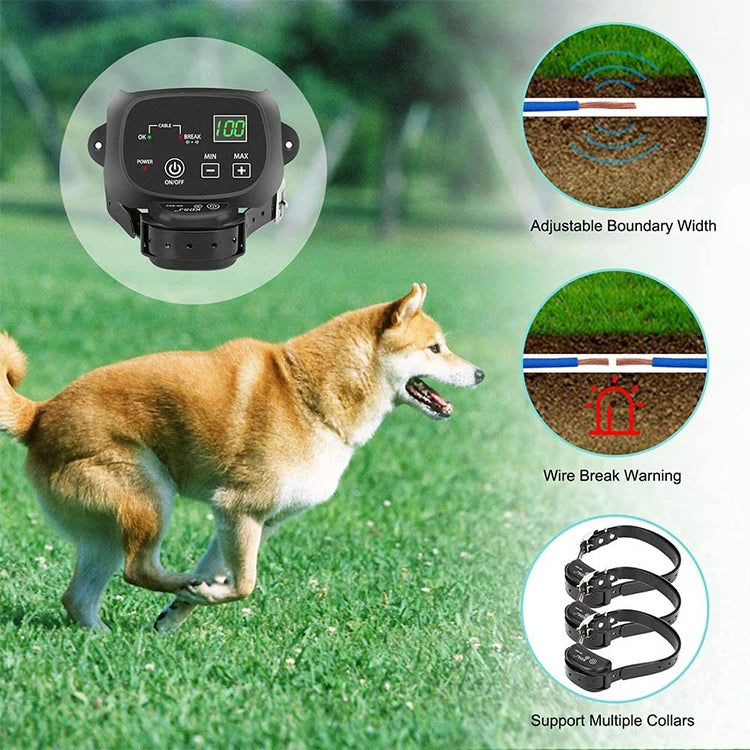 Pet Training Products	Whelping Training Collars Electronic Boundary Control In-ground Dog Fence System with Beeper Collar