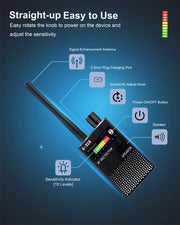 Anti Spy Hidden Camera RF Detector bug Finder GPS Tracker 4G 5G Mobile Signal WiFi bluetooth Scanner Find Out Spy Gadgets Detect