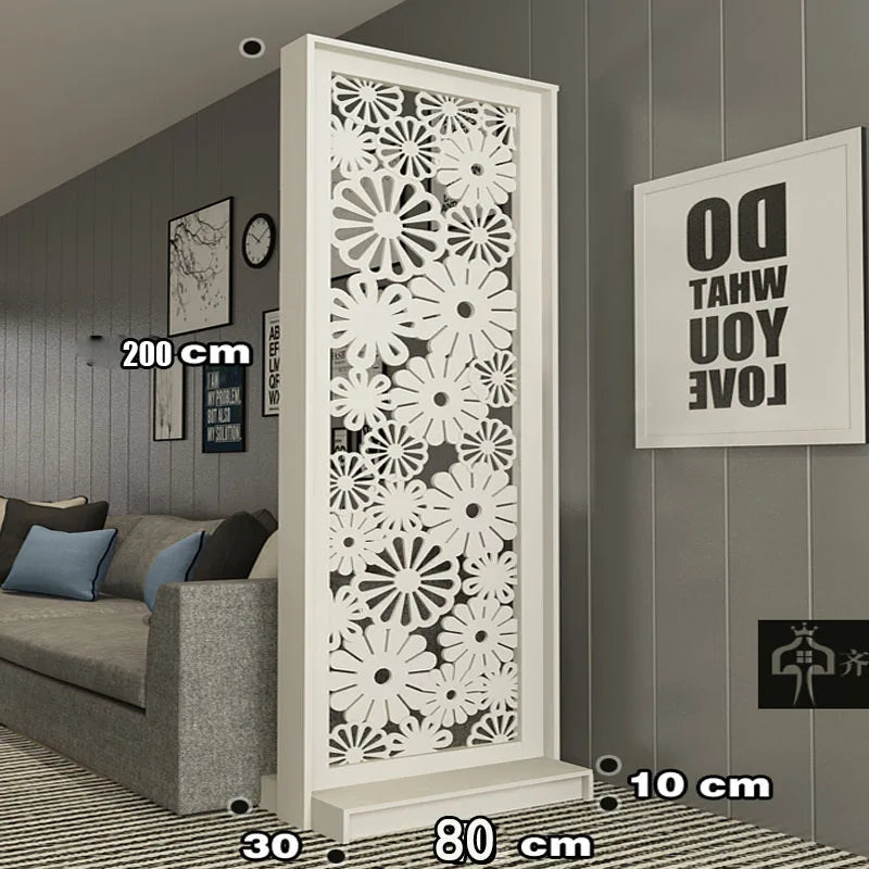 Living room screen simple modern fashion screen creative partition decorative cabinet simple living room room double-sided movem