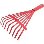 High-carbon Steel Rake Leaf Rake Fallen Leaves Rake Garden Lawn And Yard Metal Rake Farm equipment Tools